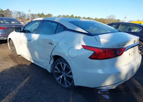 2017 Nissan Maxima 3.5 Sv z USA, uszkodzony, nr VIN 1N4AA6AP4HC366320